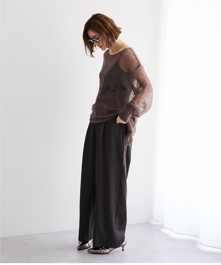 YECCA VECCA「[2SET]レイヤードストレートパンツ」|その他|