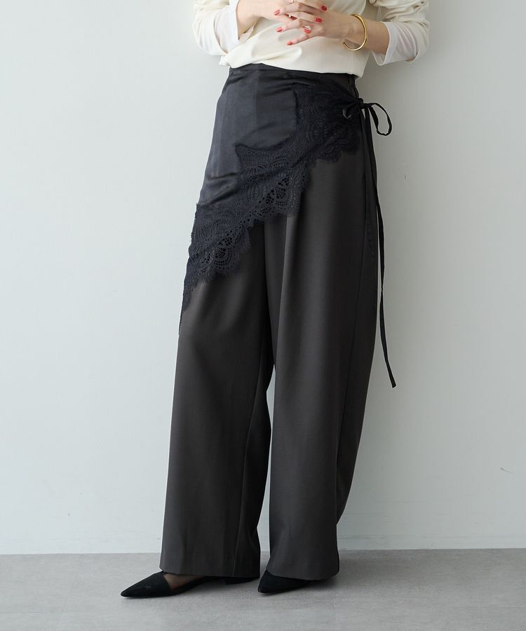 YECCA VECCA「[2SET]レイヤードストレートパンツ」|その他|