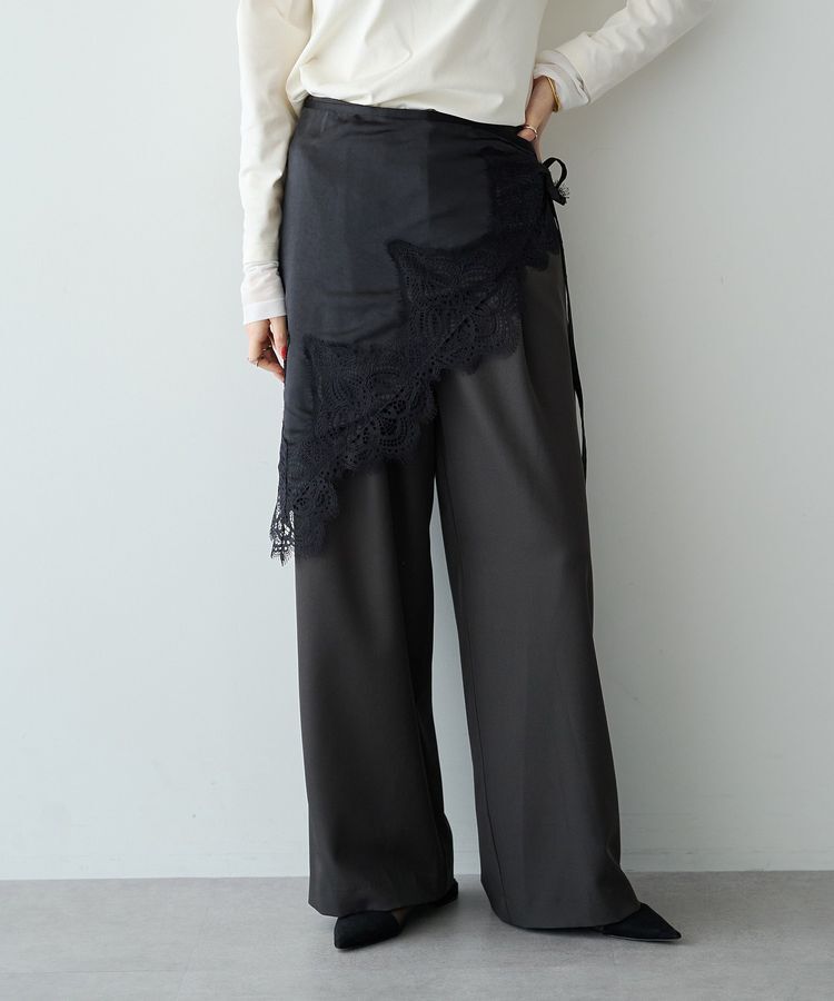 YECCA VECCA「[2SET]レイヤードストレートパンツ」|その他|