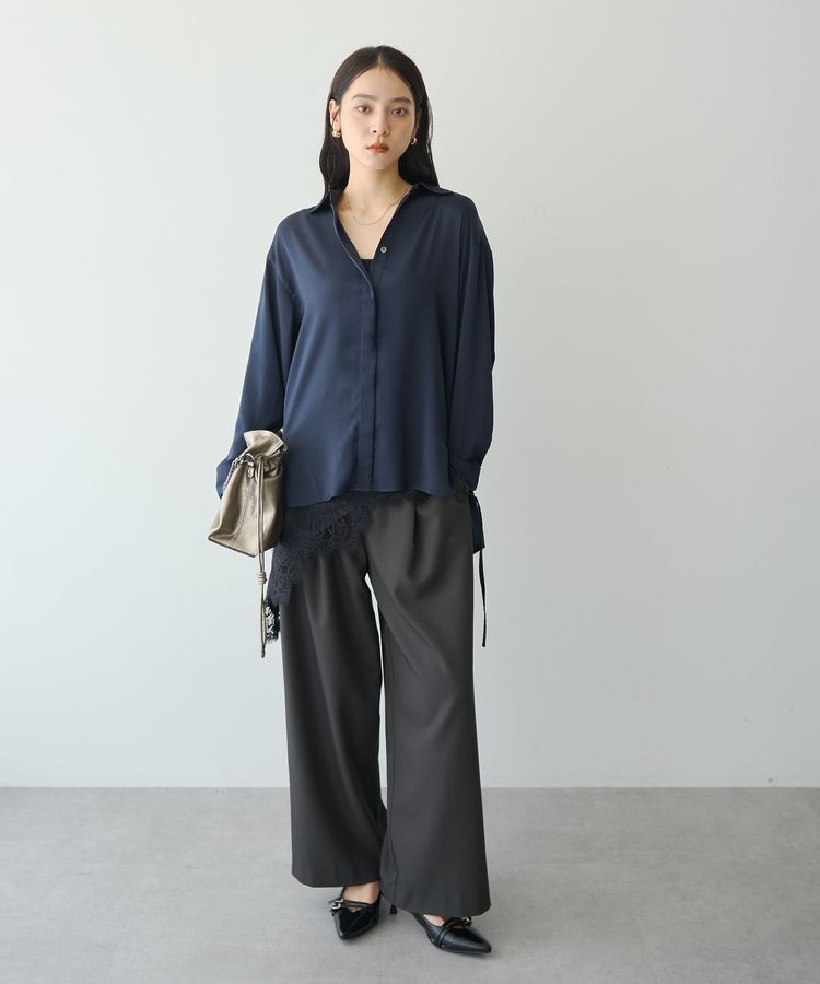 YECCA VECCA「[2SET]レイヤードストレートパンツ」|その他|