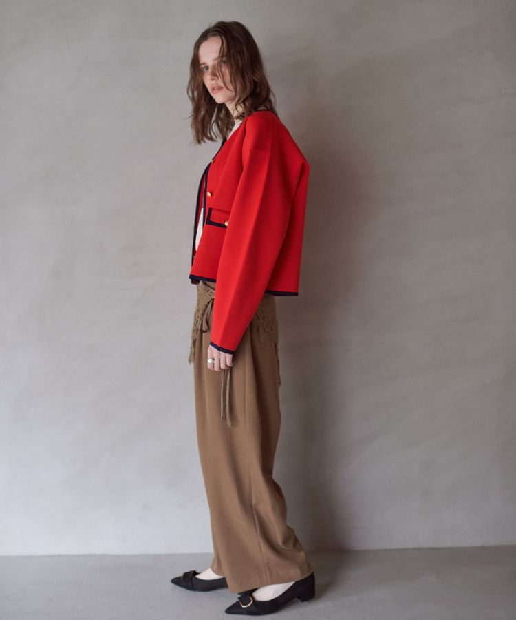 YECCA VECCA「[2SET]レイヤードストレートパンツ」|その他|