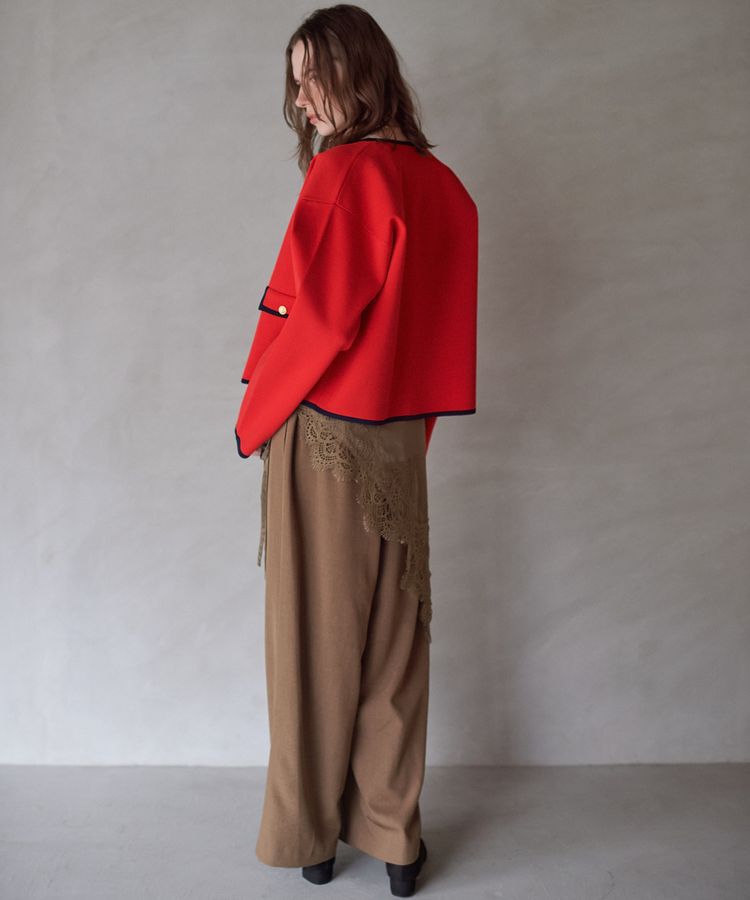 YECCA VECCA「[2SET]レイヤードストレートパンツ」|その他|