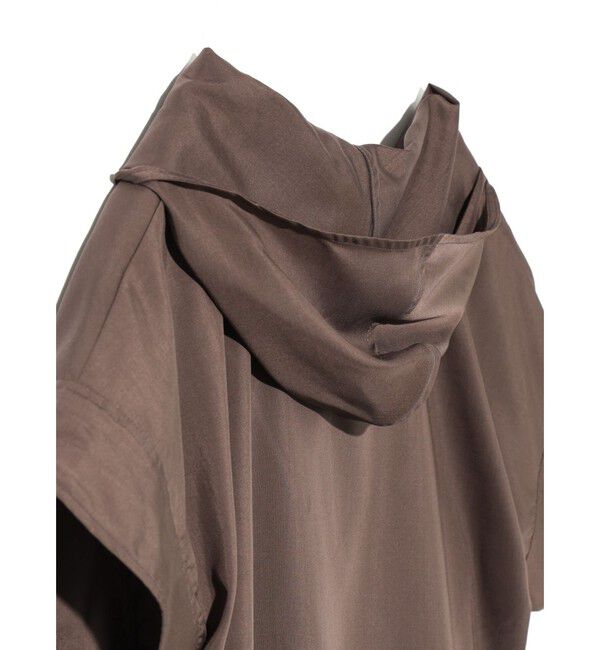 MIDIUMISOLID「MIDIUMISOLID for Ladies フードタイワイドプルオーバー」|シャツ・ブラウス|