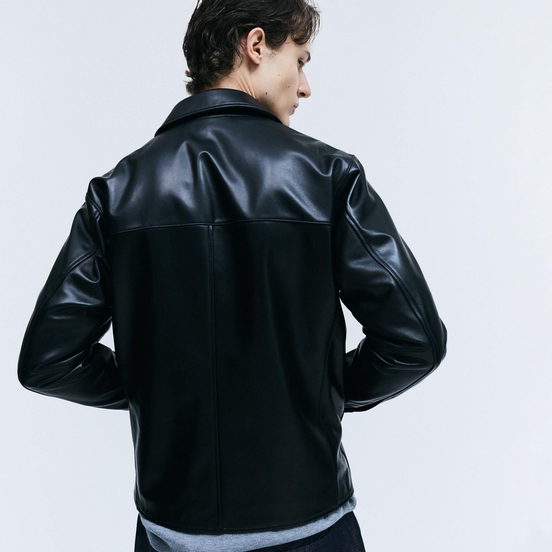 tk.TAKEO KIKUCHI「【本革】レザーブルゾン」|ブルゾン・スタジャン|