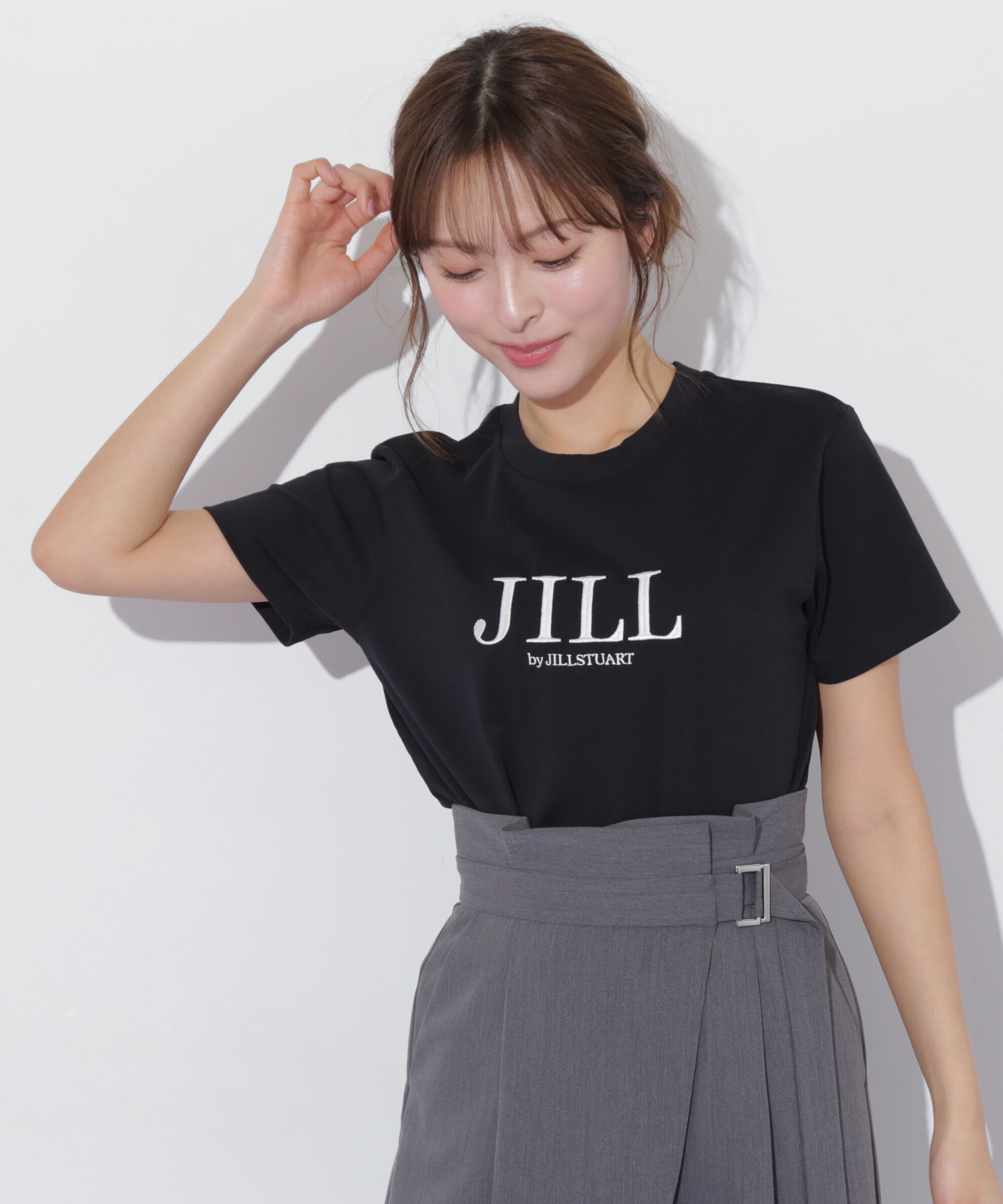  「刺繍ロゴTシャツオーガニックコットン」|Tシャツ・カットソー|
