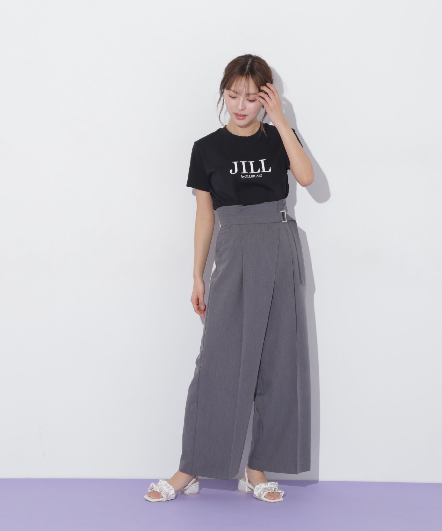  「刺繍ロゴTシャツオーガニックコットン」|Tシャツ・カットソー|