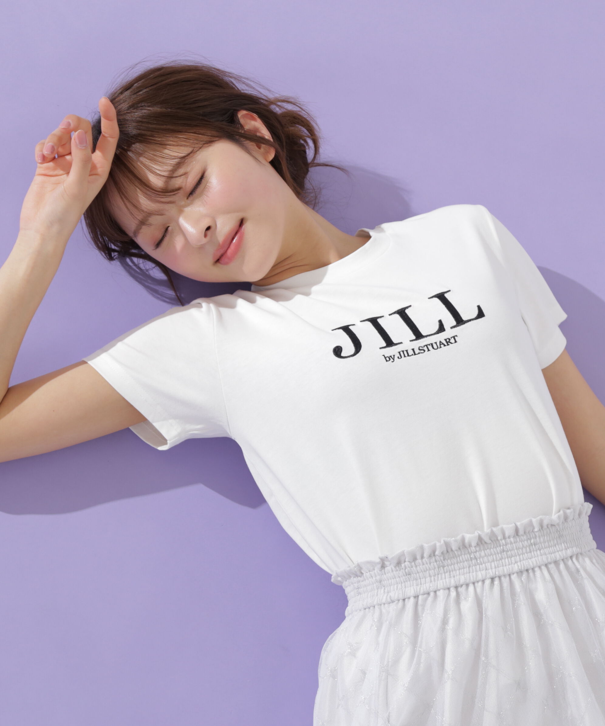  「刺繍ロゴTシャツオーガニックコットン」|Tシャツ・カットソー|シロクロ1