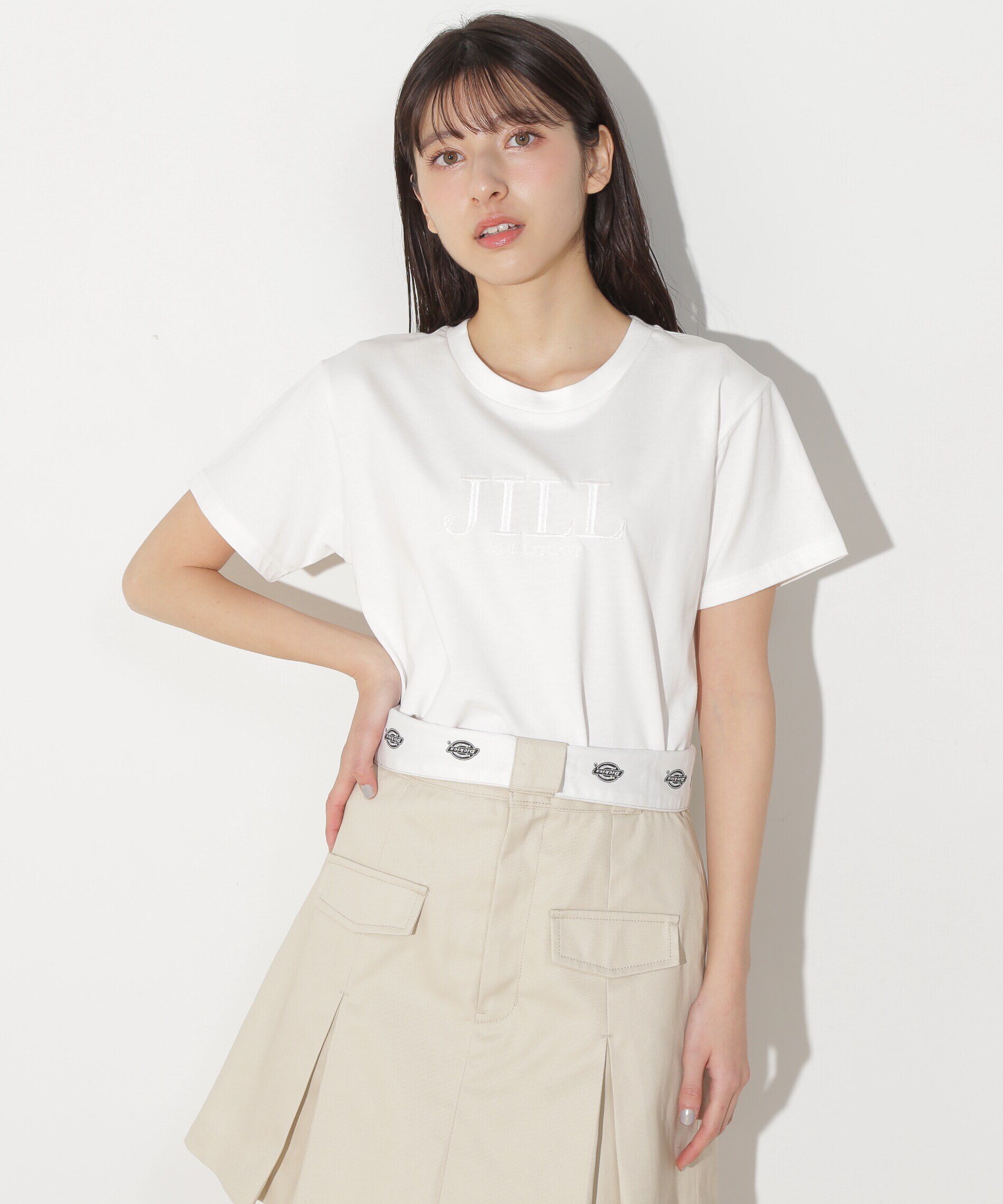  「刺繍ロゴTシャツオーガニックコットン」|Tシャツ・カットソー|シロオーロラ4