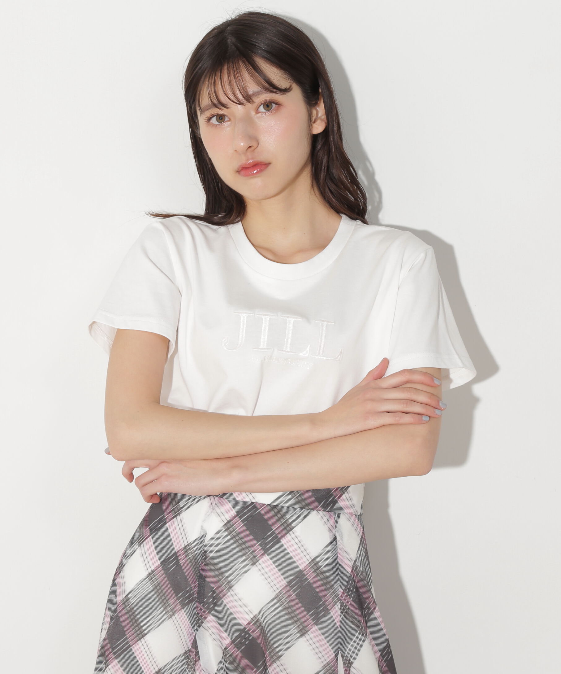  「刺繍ロゴTシャツオーガニックコットン」|Tシャツ・カットソー|