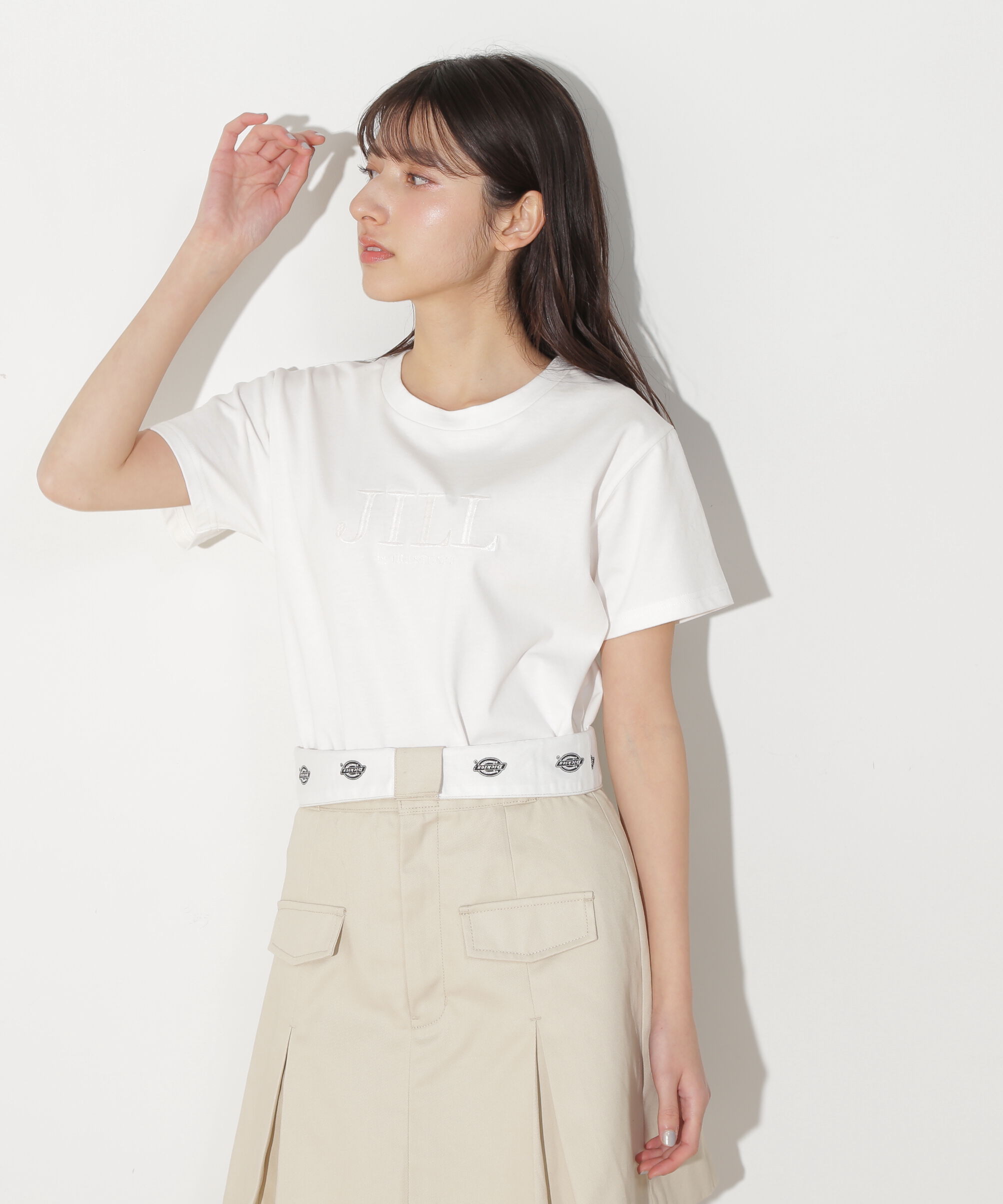  「刺繍ロゴTシャツオーガニックコットン」|Tシャツ・カットソー|