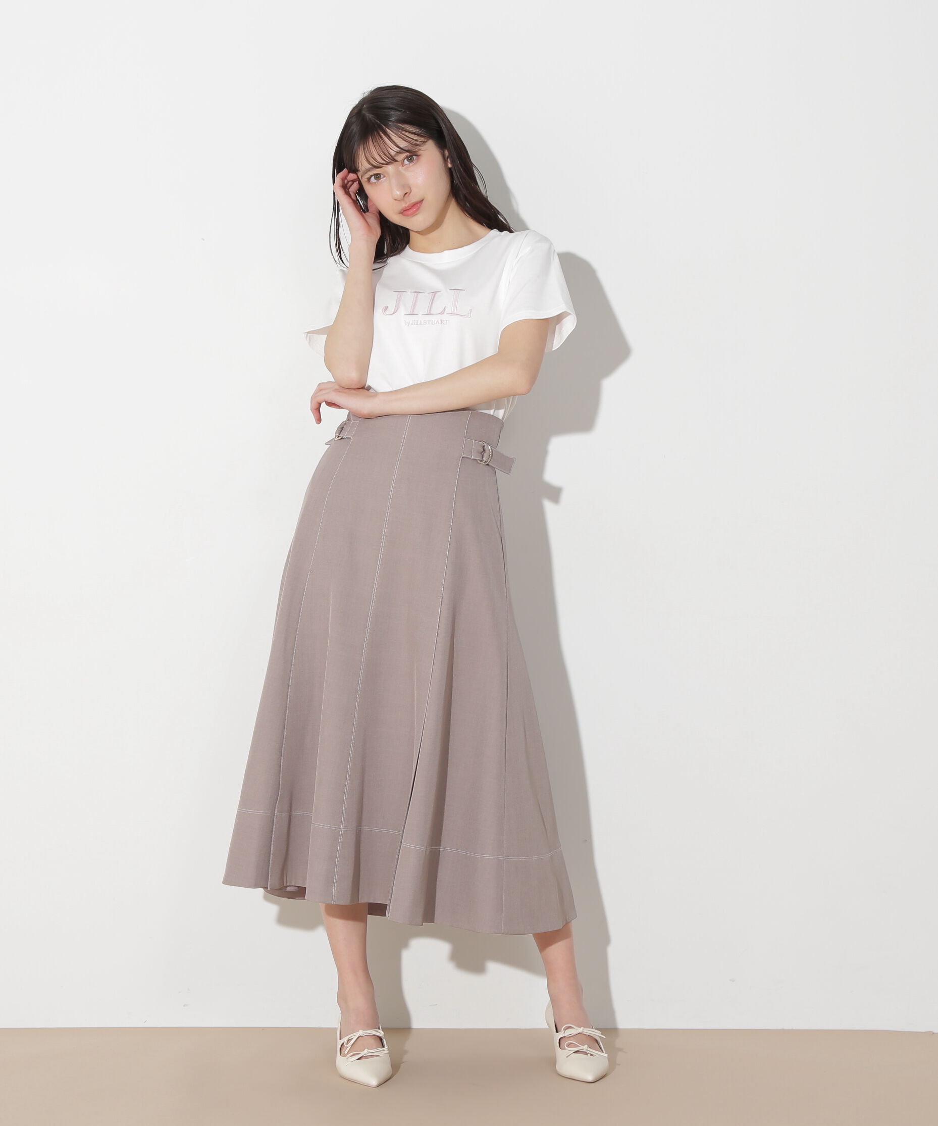  「刺繍ロゴTシャツオーガニックコットン」|Tシャツ・カットソー|