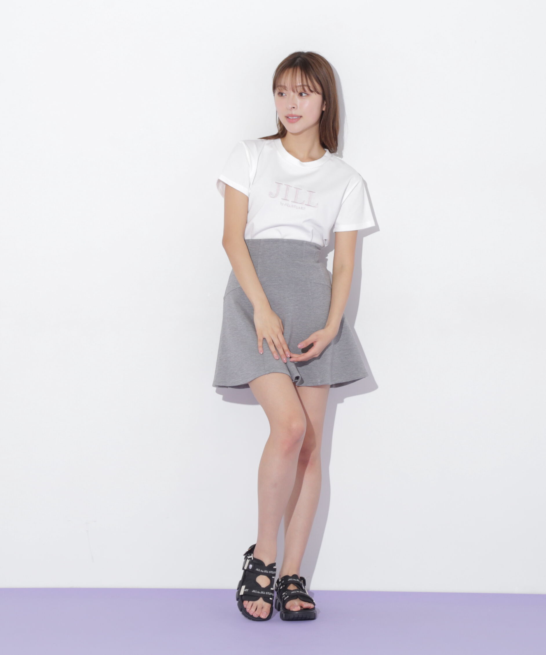  「刺繍ロゴTシャツオーガニックコットン」|Tシャツ・カットソー|