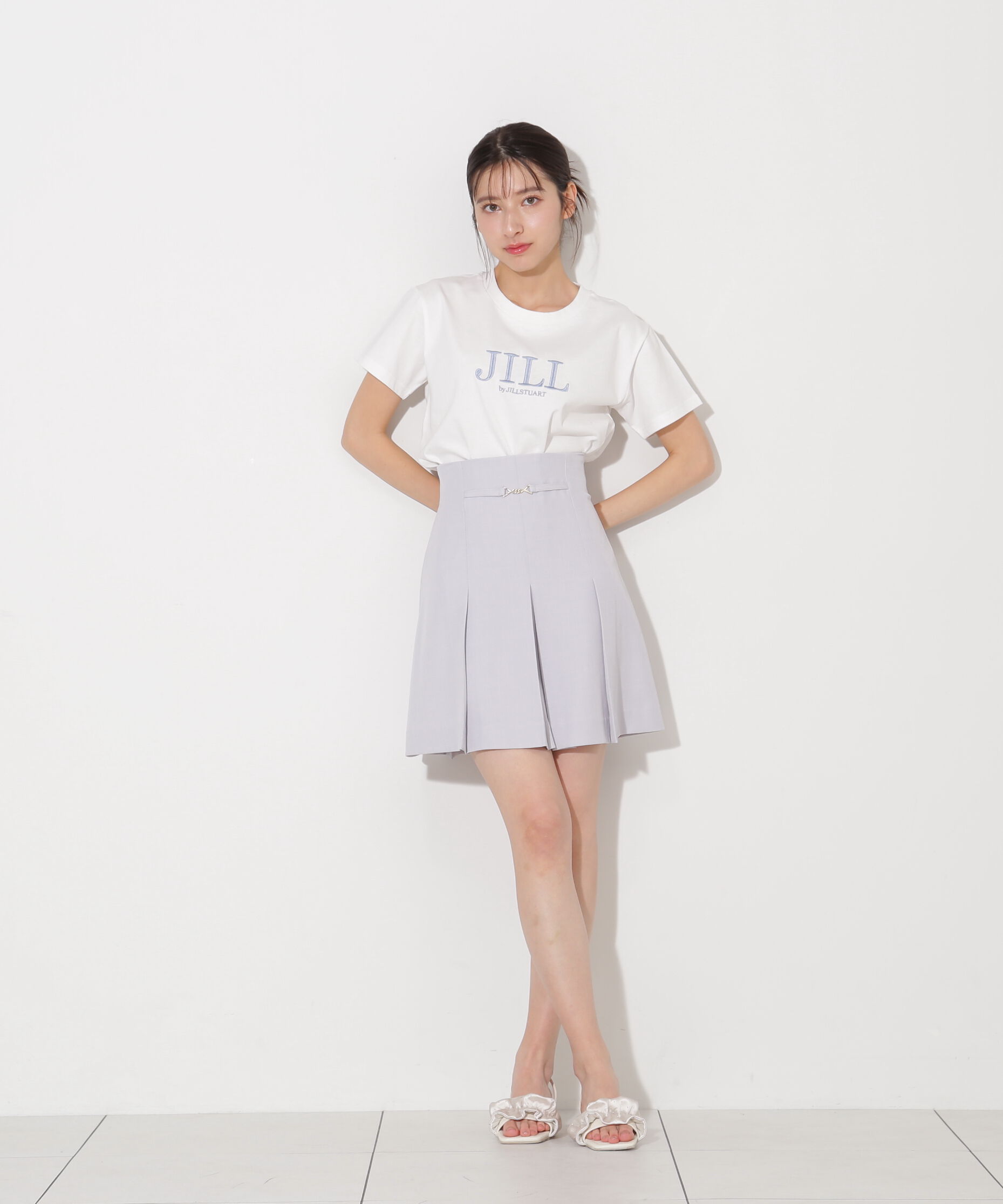  「刺繍ロゴTシャツオーガニックコットン」|Tシャツ・カットソー|