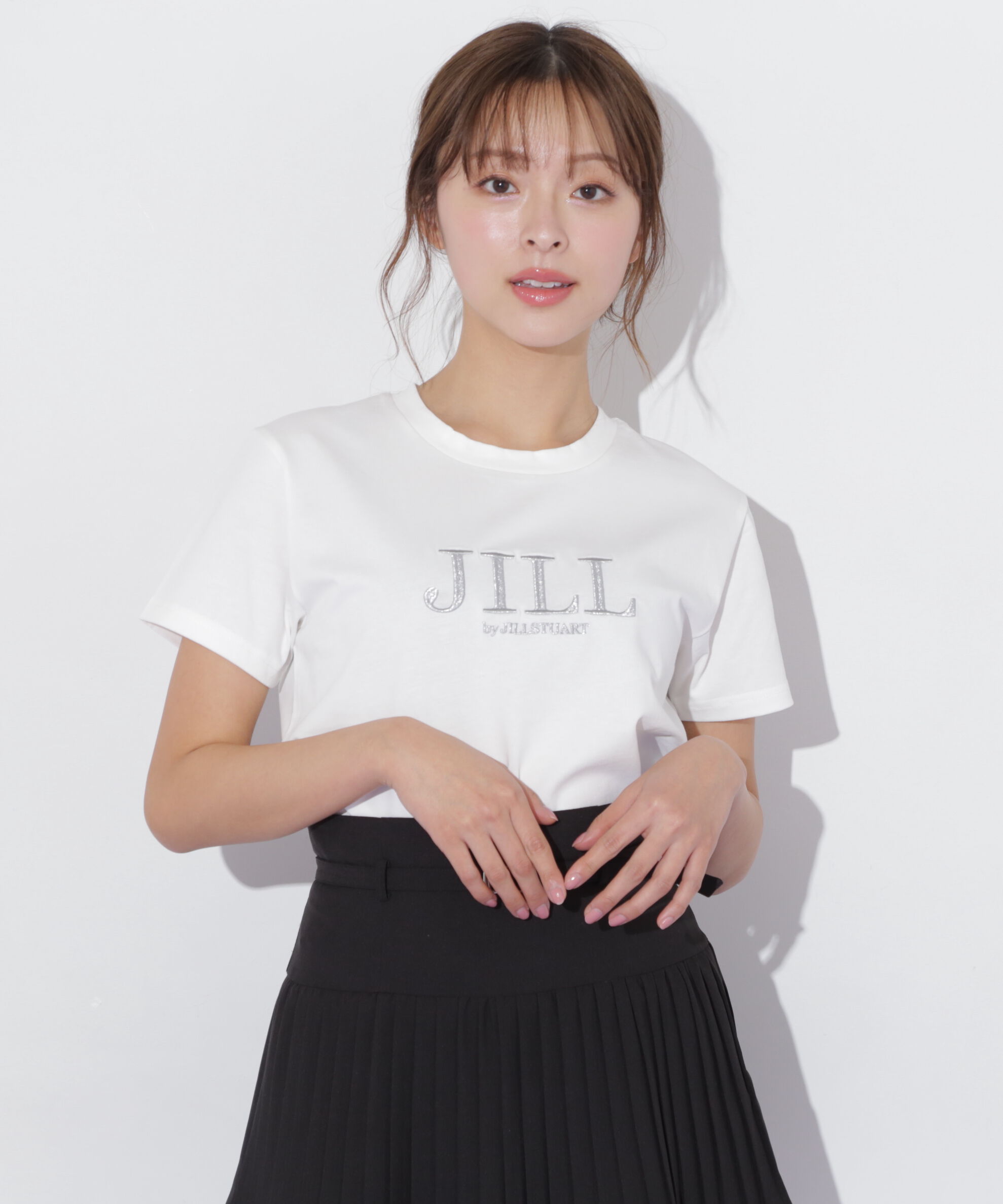  「刺繍ロゴTシャツオーガニックコットン」|Tシャツ・カットソー|