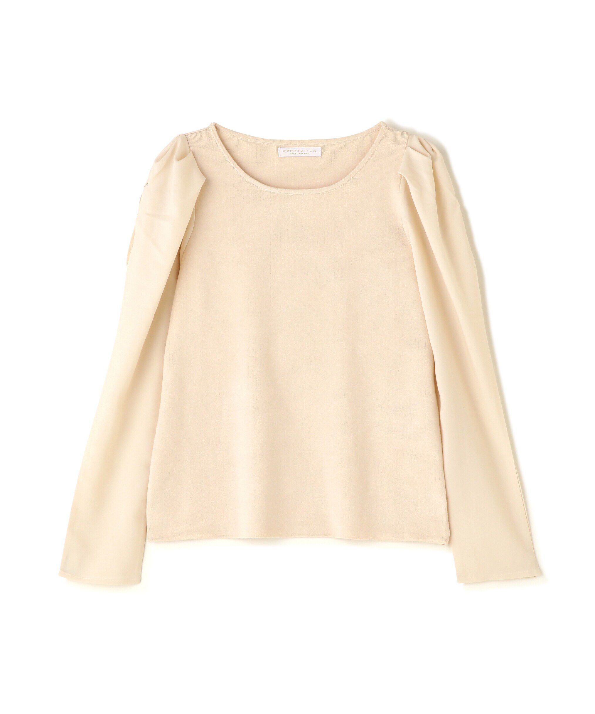 PROPORTION BODY DRESSING「スリットスリーブニット」|ニット・セーター|