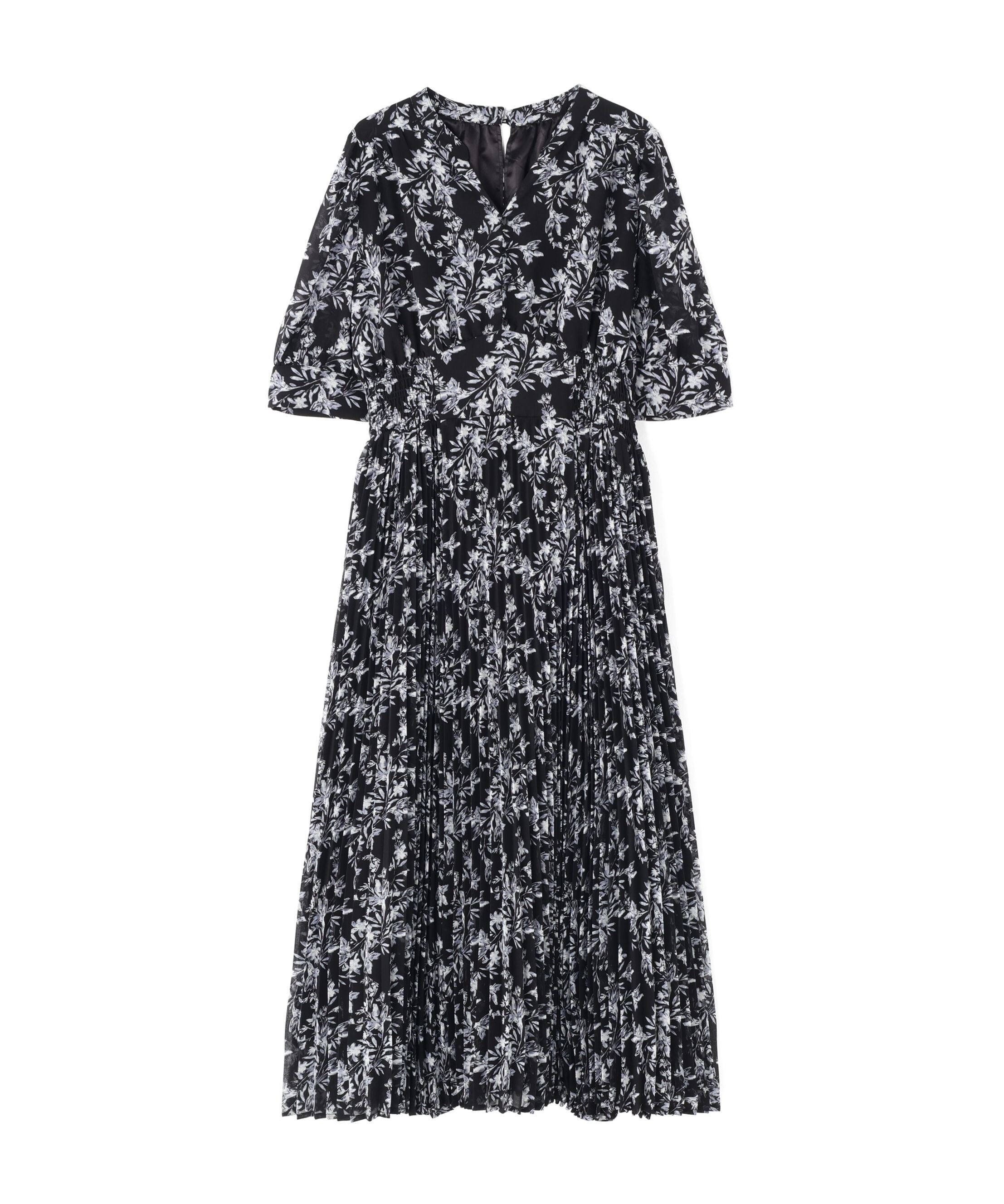PROPORTION BODY DRESSING「花柄プリーツワンピース　26SS」|ワンピース|