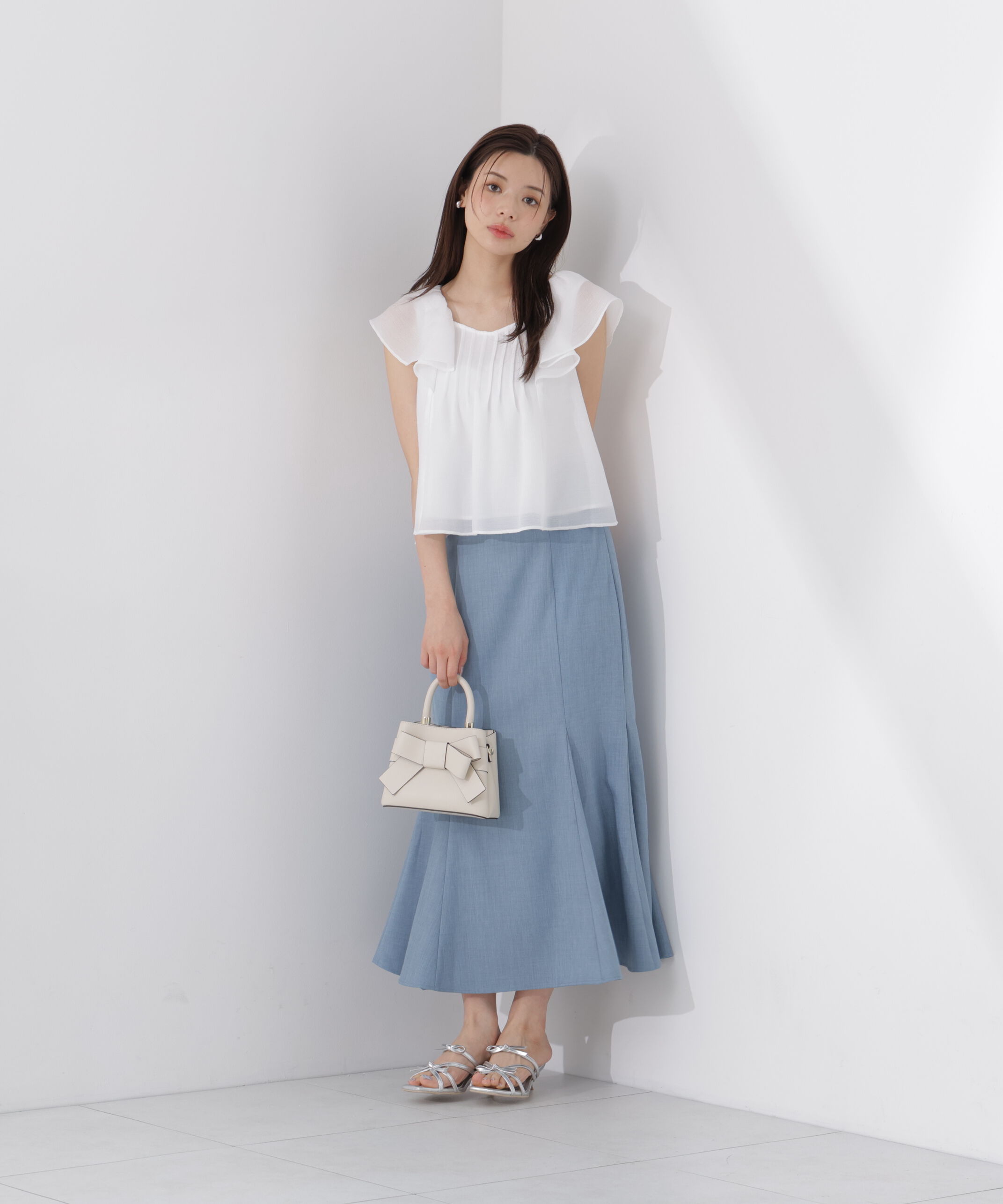PROPORTION BODY DRESSING「ラッフルスリーブブラウス」|シャツ・ブラウス|