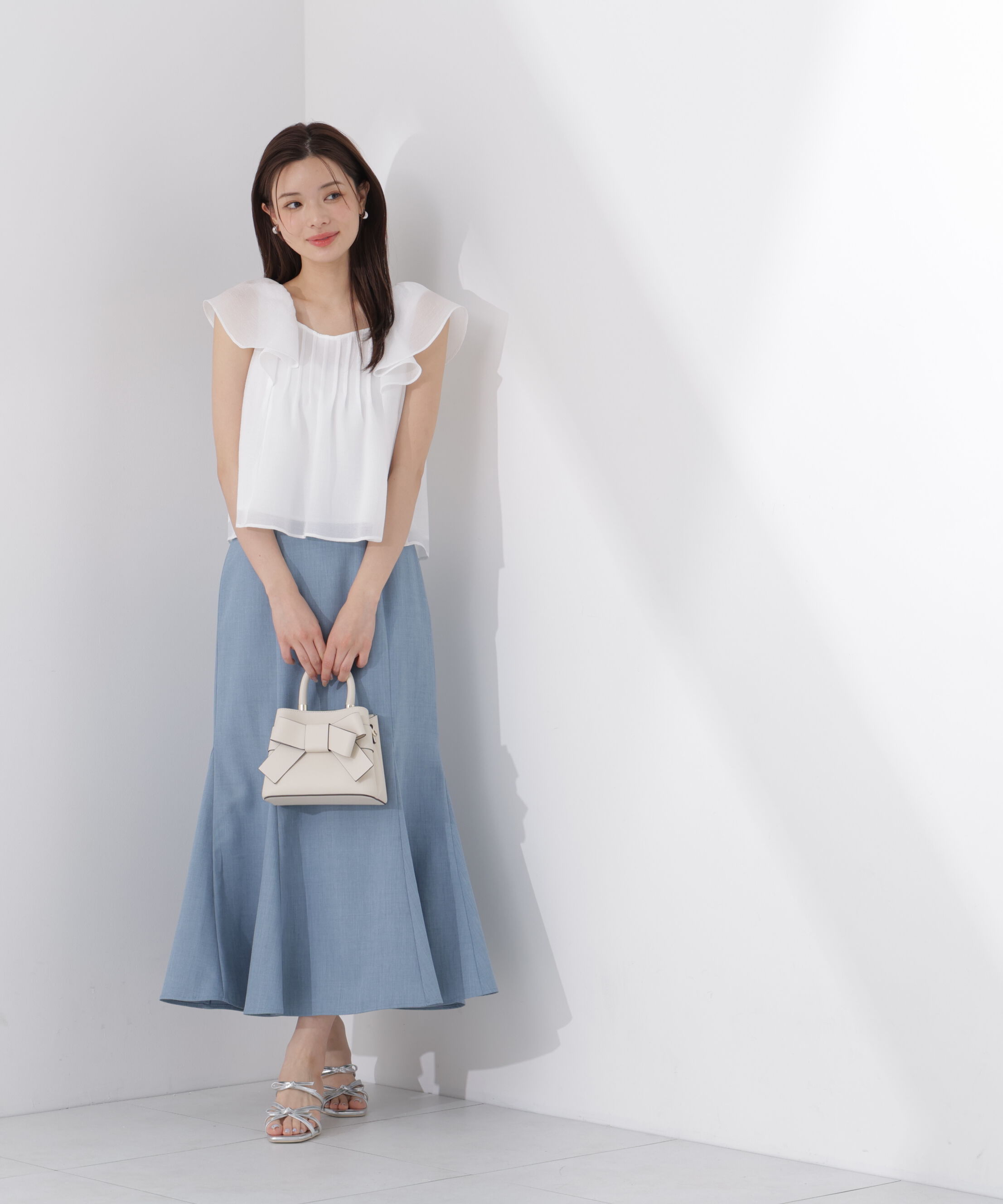 PROPORTION BODY DRESSING「ラッフルスリーブブラウス」|シャツ・ブラウス|