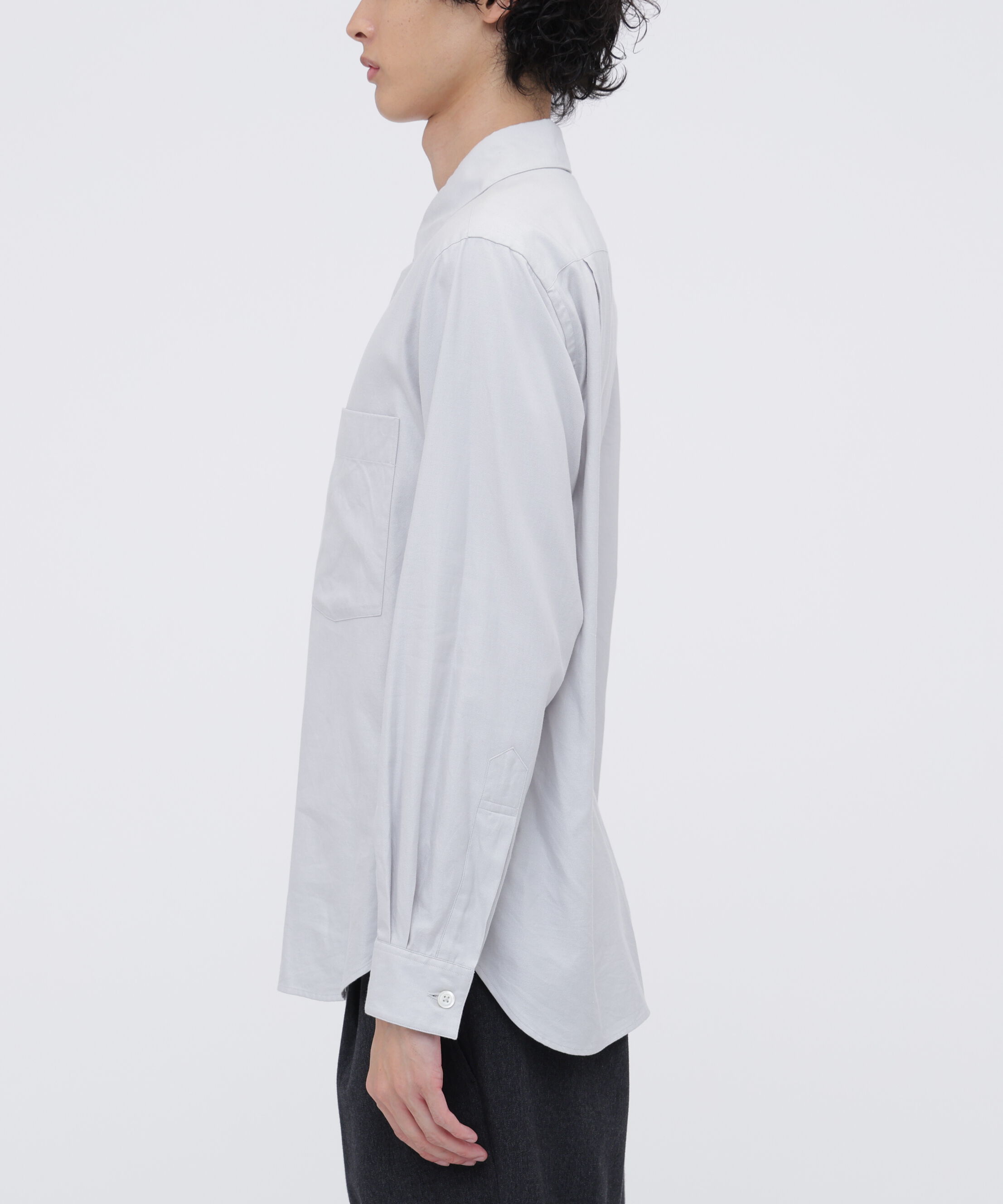 MARGARET HOWELL「BRUSHED COTTON SILK SHIRTING SHIRT」|シャツ・ブラウス|