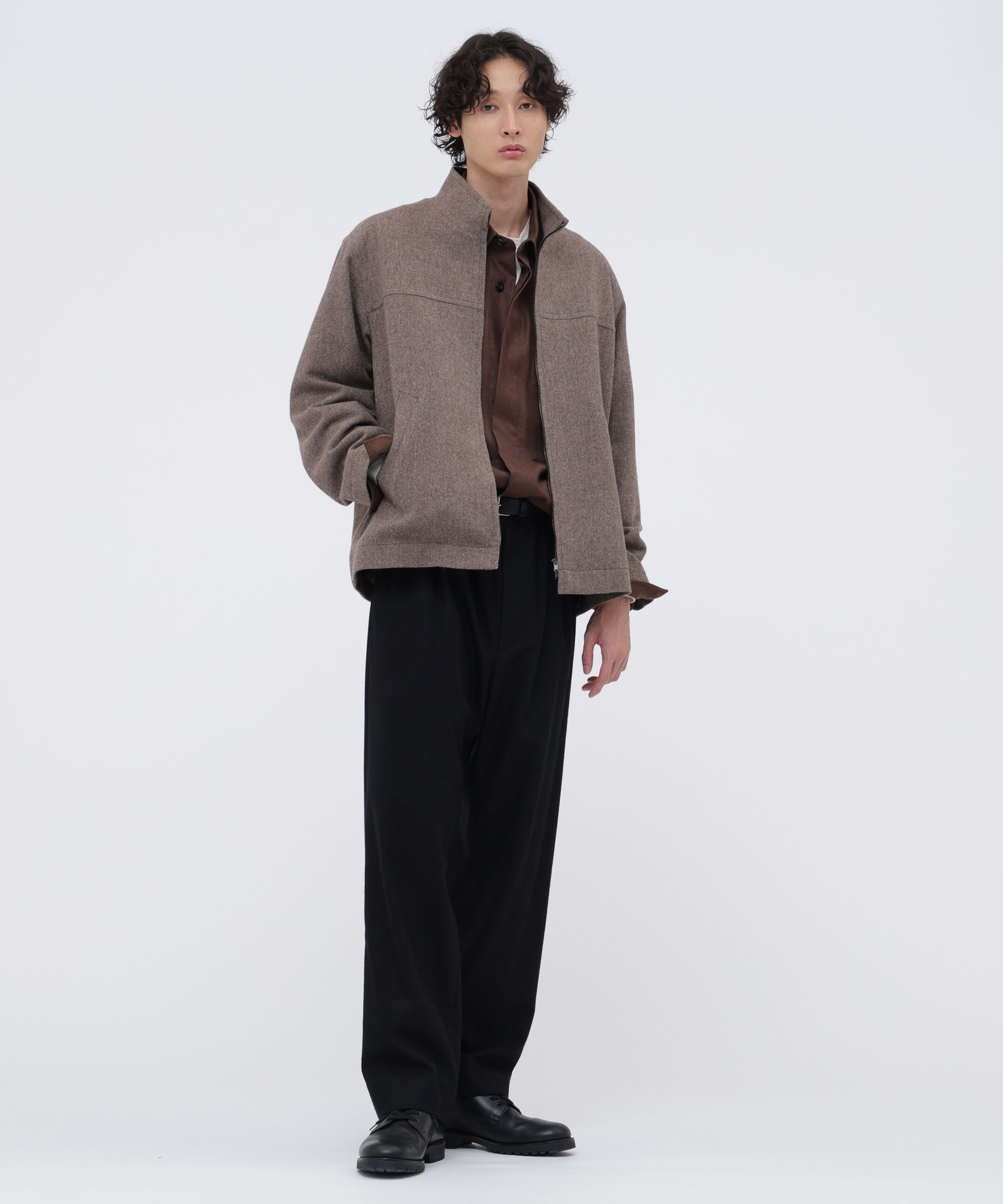MARGARET HOWELL「MILLED WORSTED SERGE SHIRT」|シャツ・ブラウス|