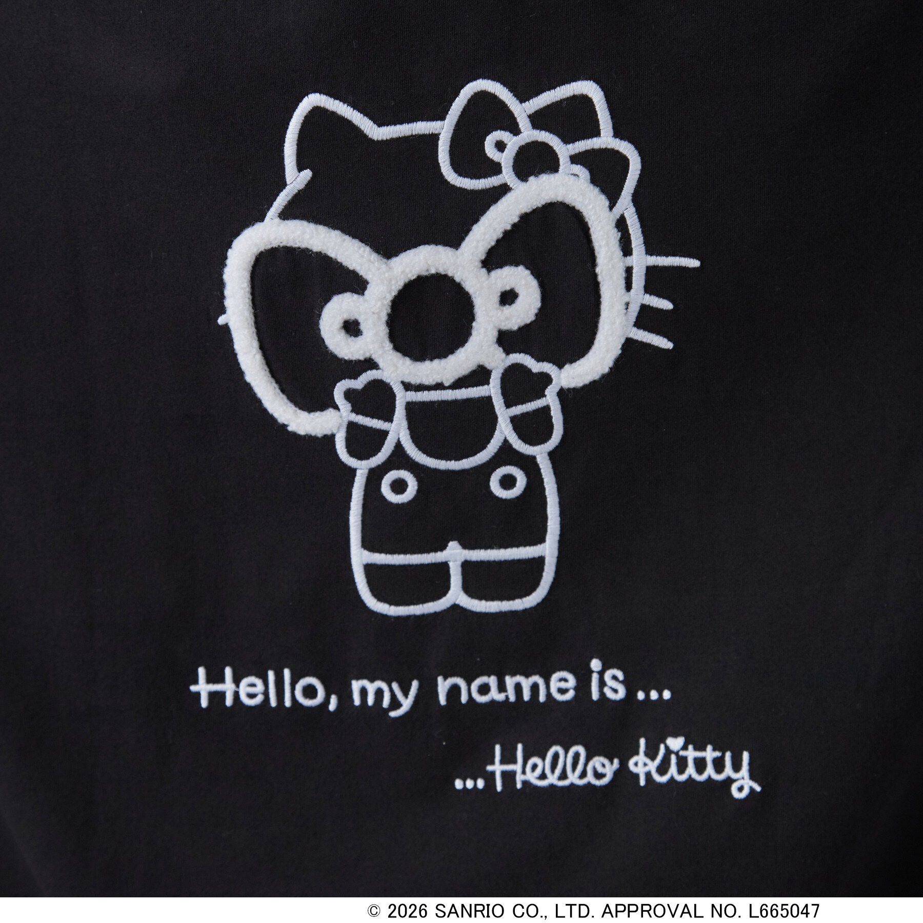 SHOO･LA･RUE「【HELLO KITTYコラボ】刺繍ロンT」|Tシャツ・カットソー|