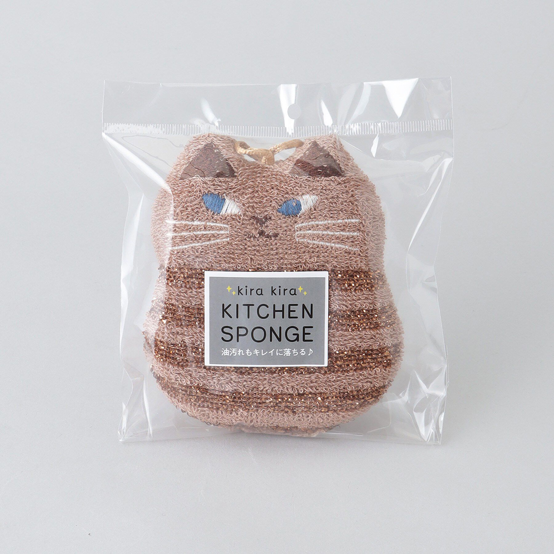 212 KITCHEN STORE「きらきらキッツチンスポンジ ネコ BR」|その他|