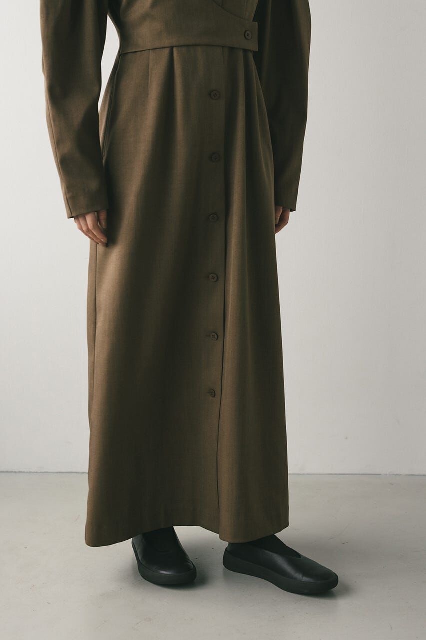 STYLEMIXER「アシンメトリーシャツワンピース」|ワンピース|
