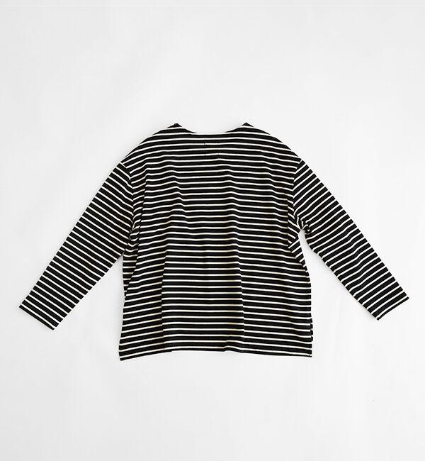 オローネ「サブリナボーダーロングスリーブ」|Tシャツ・カットソー|