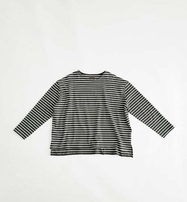 オローネ「サブリナボーダーロングスリーブ」|Tシャツ・カットソー|