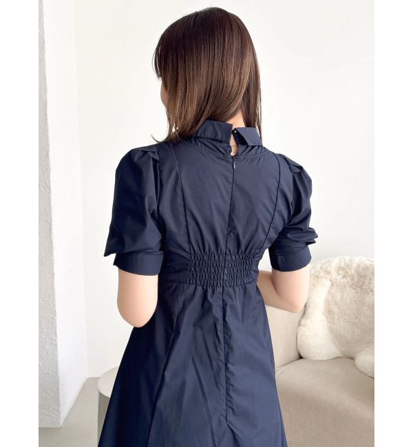 dazzlin「【POLO BCSコラボ】レイヤードリボンティアードシャツワンピース」|ワンピース|