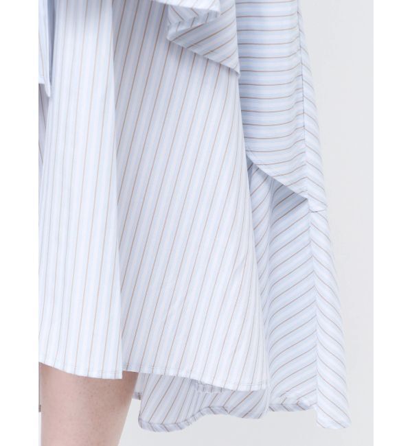 dazzlin「【POLO BCSコラボ】レイヤードリボンティアードシャツワンピース」|ワンピース|