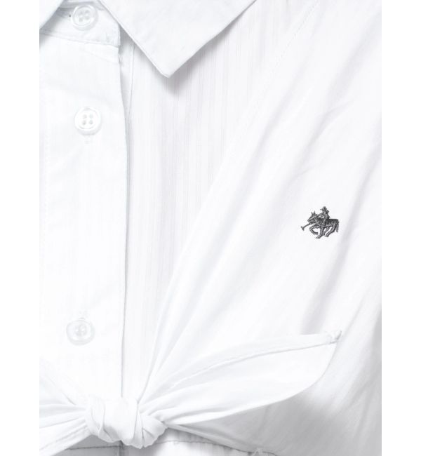 dazzlin「【POLO BCSコラボ】レイヤードリボンティアードシャツワンピース」|ワンピース|