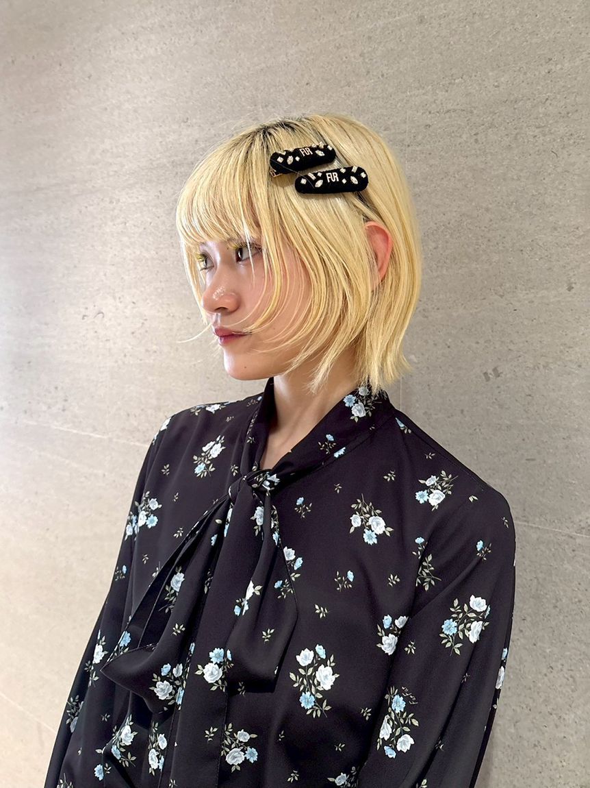 FURFUR「ツイードヘアピンセット」|ヘアバンド|