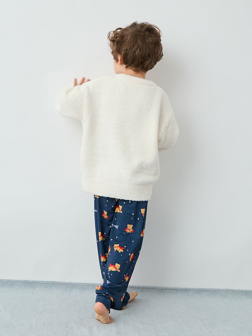 GELATO PIQUE KIDS & BABY「【KIDS】【抗菌防臭】ヒーローベア柄ロングパンツ」|ルームウェア|