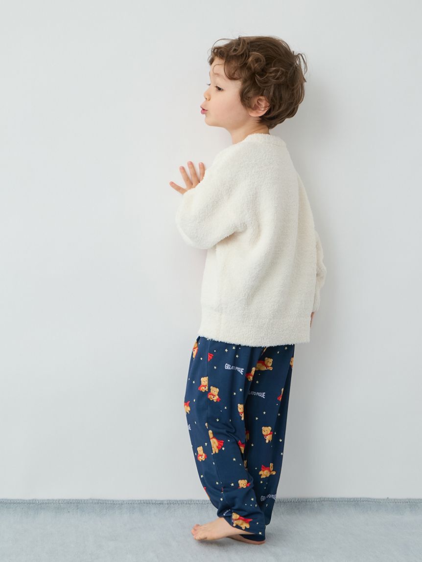 GELATO PIQUE KIDS & BABY「【KIDS】【抗菌防臭】ヒーローベア柄ロングパンツ」|ルームウェア|