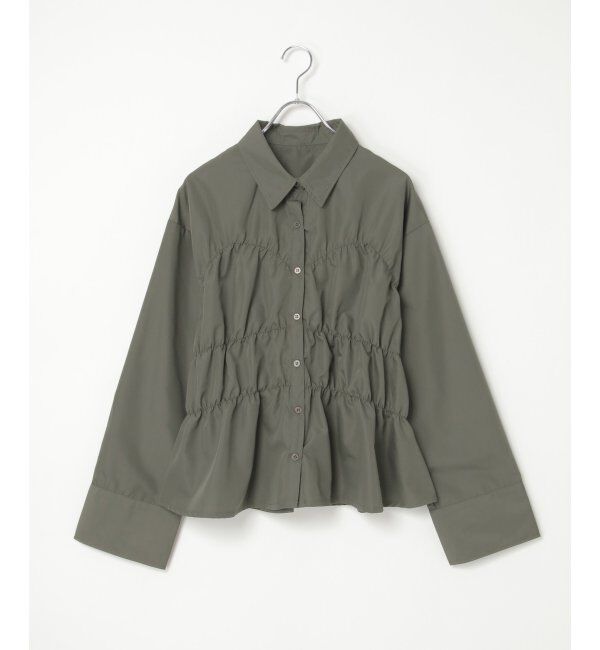 VENCE share style「ブロードシャーリングシャツ」|シャツ・ブラウス|