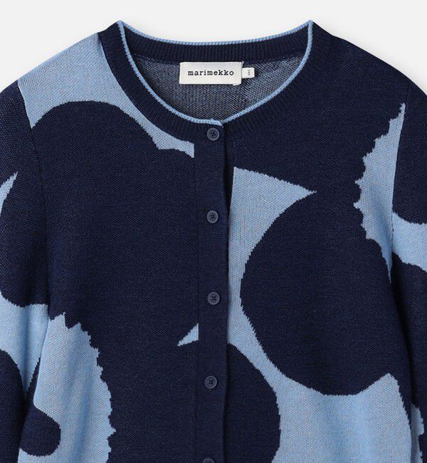 Marimekko「Harhautus Unikko ニットカーディガン」|ニット・セーター|