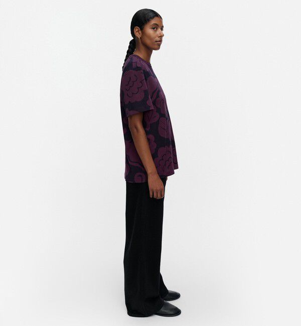 Marimekko「Skenaario Kukasta kukkaan Tシャツ」|シャツ・ブラウス|