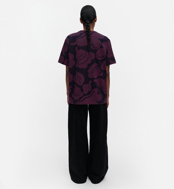 Marimekko「Skenaario Kukasta kukkaan Tシャツ」|シャツ・ブラウス|