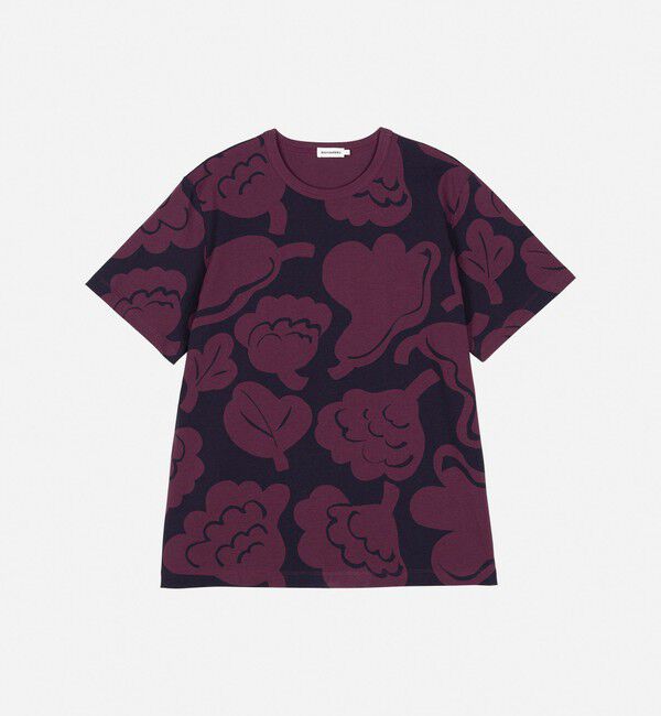 Marimekko「Skenaario Kukasta kukkaan Tシャツ」|シャツ・ブラウス|