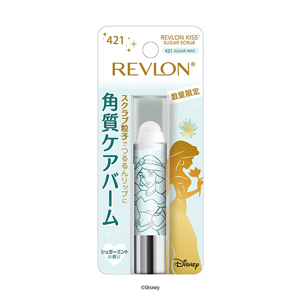 レブロン「レブロン キス シュガー スクラブ 421 シュガーミント ジャスミンパッケージ/シュガーミントの香り (2.6g)」|口元ケア|