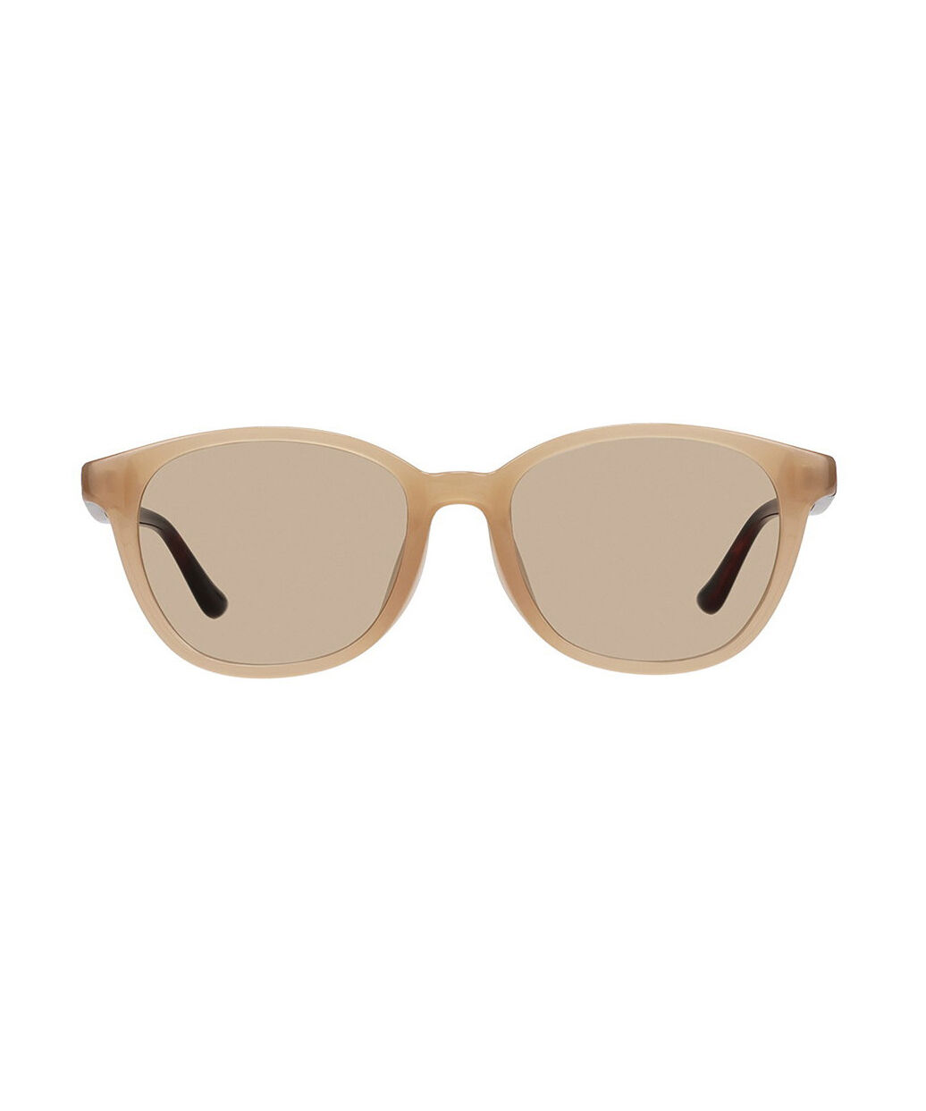 「SUNCUTGlasses/UV100%CUT ウェリントン型 サングラス | カラーレンズ 軽量 TR素材 紫外線対策 UVカット」|サングラス|ベージュ