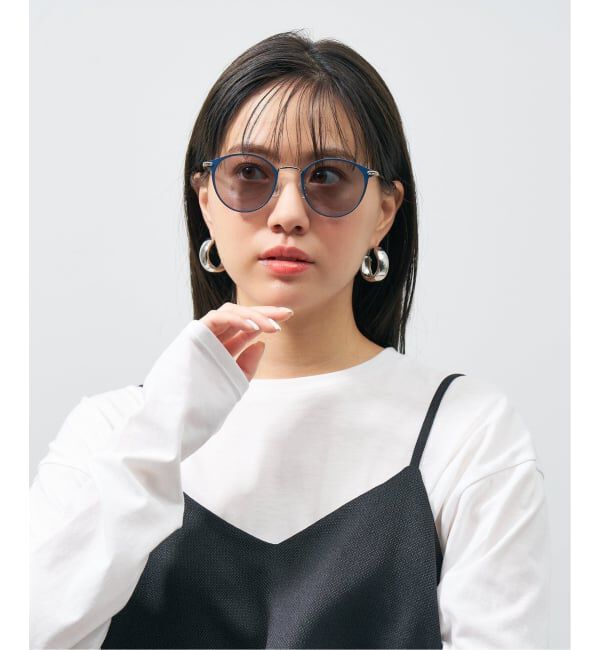  「ボストン型 サングラス｜UNITED ARROWS カラーレンズ UVカット 紫外線対策 ユナイテッドアローズ」|サングラス|