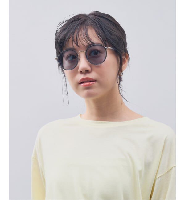  「ボストン型 サングラス｜UNITED ARROWS カラーレンズ UVカット 紫外線対策 ユナイテッドアローズ」|サングラス|グレー