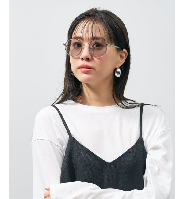  「ボストン型 サングラス｜UNITED ARROWS カラーレンズ UVカット 紫外線対策 ユナイテッドアローズ」|サングラス|