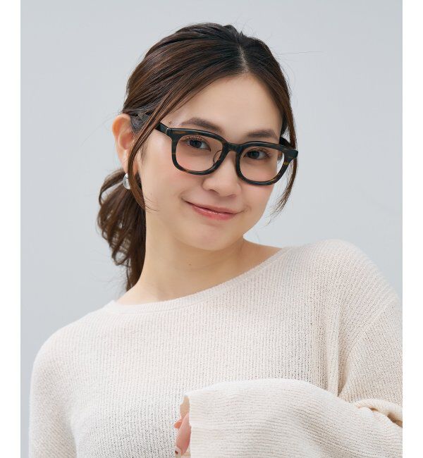  「ウェリントン型 メガネ | マツケリ MAZZUCCHELLI｜ 伊達・度付き眼鏡 ユニセックス  レンズ交換券付」|メガネ|