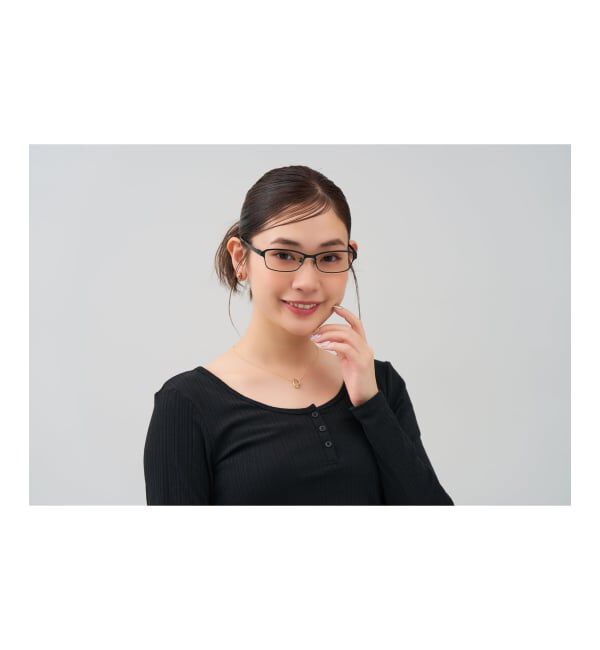  「スクエア型 メガネ | 、 レンズ交換券付」|メガネ|