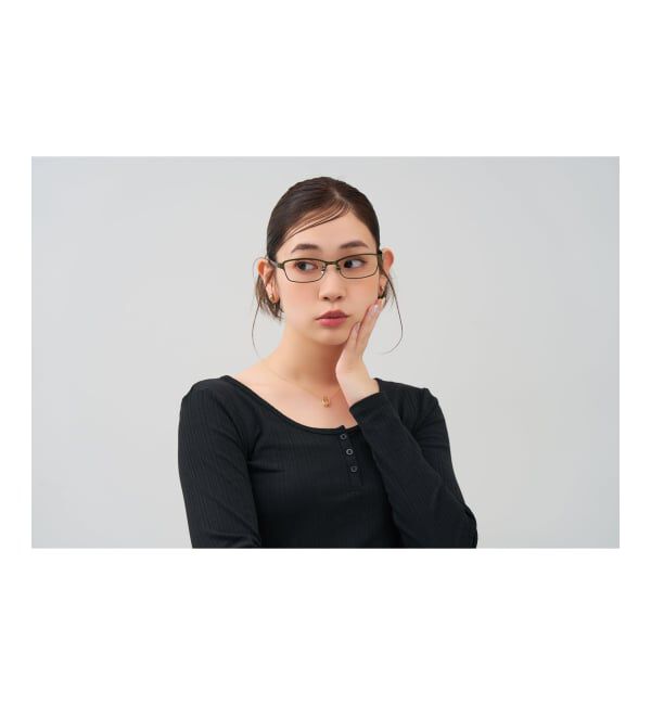  「スクエア型 メガネ | 、 レンズ交換券付」|メガネ|