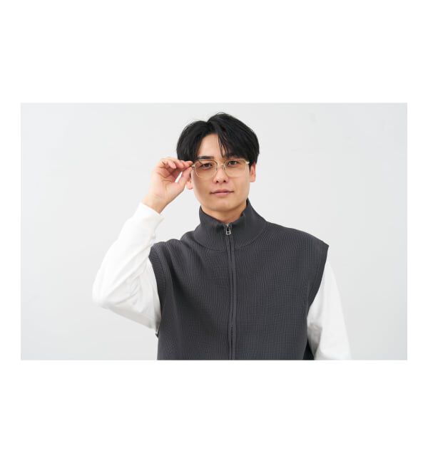  「ウェリントン型 メガネ | メタル 高級感  度あり 度なし メンズFASHION レンズ交換券付」|メガネ|