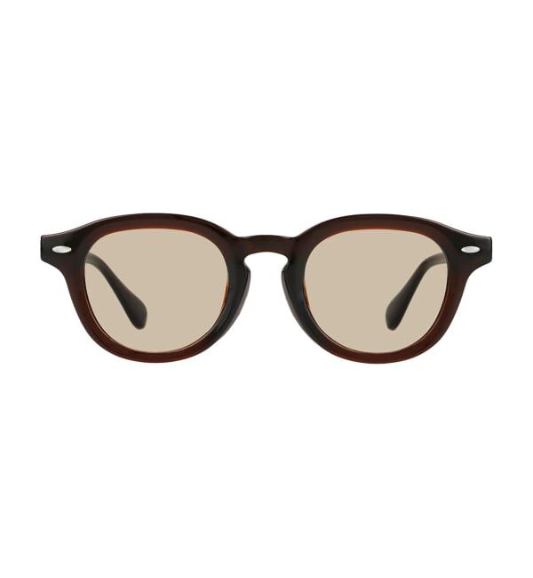  「【WEB限定】SUNCUTGlasses/UV100%CUT ウェリントン型 調光サングラス | 紫外線で色が変わる 紫外線対策」|サングラス|